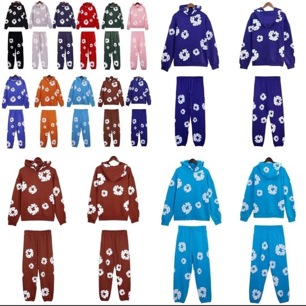Denim Tears Hoodie and Sweatpants Set